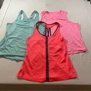 Avía Danskin Tank athletic Tops Women’s Large X-Large Set of 3 Muscle Tees